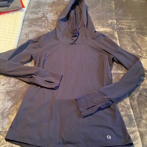 Blue Gap Long Sleeve Hooded Top